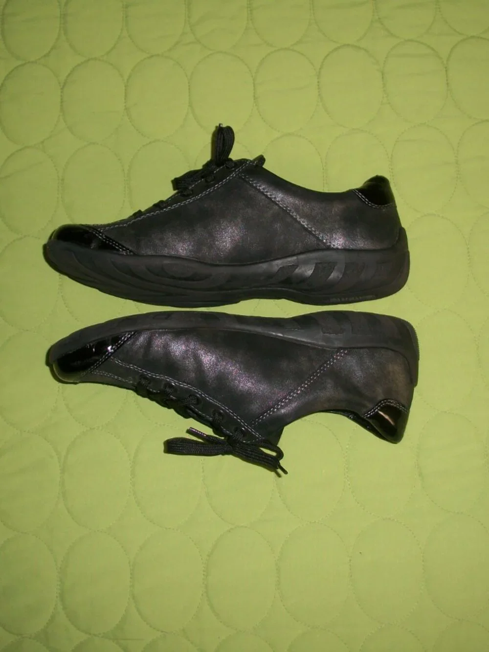 Remonte Women's Black Leather Comfort Shoes Size 6.5